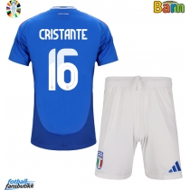 Italia Bryan Cristante #16 Hjemmedraktsett Barn EM 2024 Kortermet (+ Korte bukser)